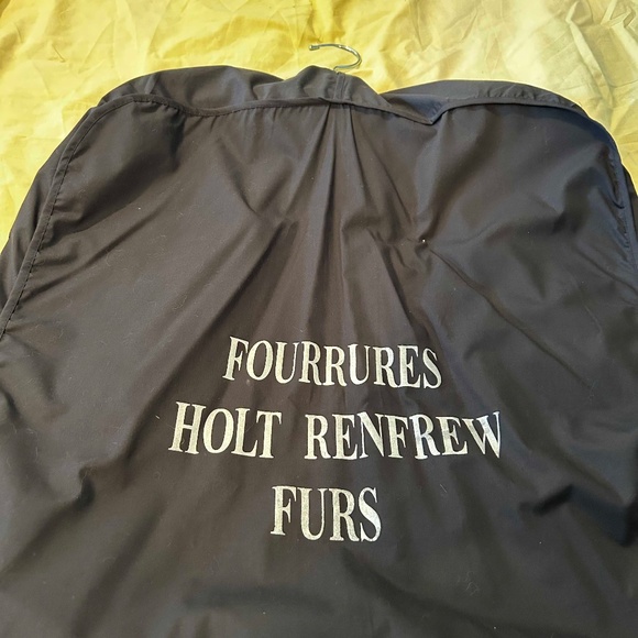 MINK JACKET, KNITTED, FRINGED BOTTOM, BLACK, MISSES MEDIUM, FRINGED SLEEVES, FUR - Picture 9 of 12